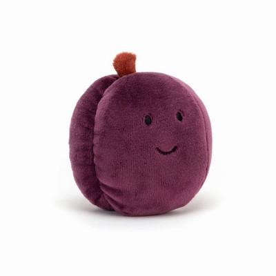 Jellycat Fabulous Fruit Plum | XZMS-67439